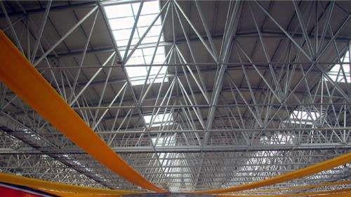 金山盘点螺栓球网架构件施工前的检验工作